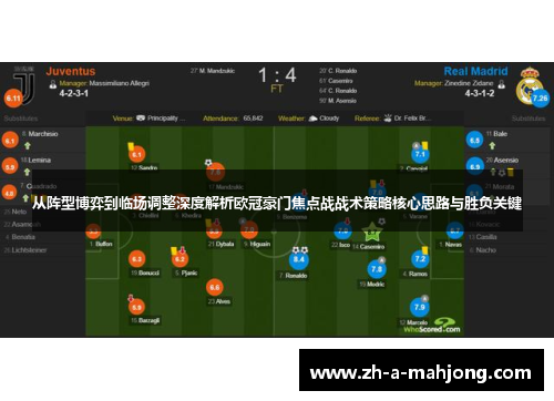 从阵型博弈到临场调整深度解析欧冠豪门焦点战战术策略核心思路与胜负关键 从阵型博弈到临场调整深度解析欧冠豪门焦点战战术策略核心思路与胜负关键