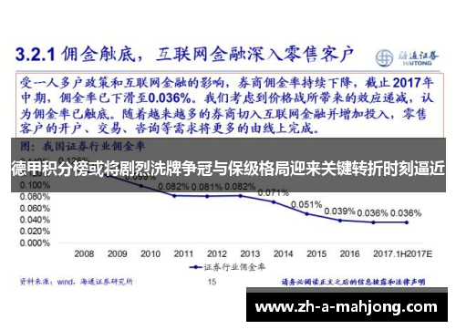 德甲积分榜或将剧烈洗牌争冠与保级格局迎来关键转折时刻逼近